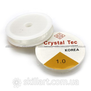 Силиконовая леска-резинка Crystal Tec 1,0мм (4,2м) прозрачная